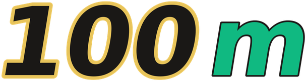 100m logo